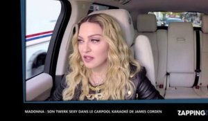 Madonna : Son twerk sexy dans le Carpool Karaoke de James Corden