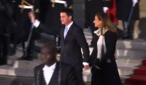 Manuel Valls quitte Matignon après la passation de pouvoirs