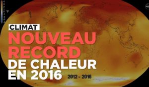 Un nouveau record historique de chaleur en 2016