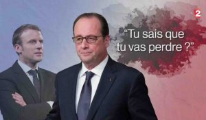 Hollande à Macron : "Tu sais que tu vas perdre ?" - ZAPPING ACTU DU 19/01/2017