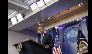 La dernière conférence de presse d'Obama, en cinq phrases
