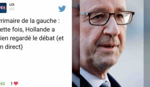 Primaire de la gauche : Hollande a regardé le débat depuis Charleville-Mézières