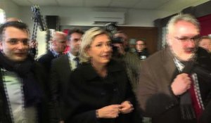M. Le Pen affirme que Trump et May "appliquent" son programme
