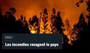 Des incendies dévorent des dizaines de milliers d'hectares au Chili