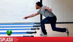 Matthew McConaughey fait une partie de bowling à Burbank