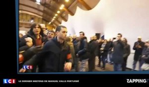 Primaire à gauche - Manuel Valls : Son meeting une nouvelle fois perturbé (Vidéo)