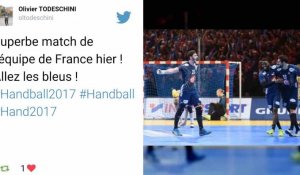 Handball : les Français qualifiés en demi-finale après avoir battu la Suède (33-30)