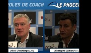 OM-ASSE (2-1) : Paroles de coach avec Deschamps et Galtier