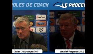 Paroles de coach avec Deschamps et Ferguson
