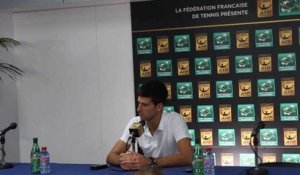BNPPM - Paris-Bercy 2014 - Novak Djokovic : "Être papa c'est déjà être n°1 mondial"