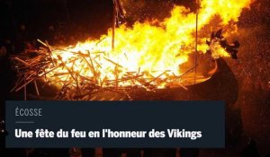 Écosse : un spectaculaire festival costumé en l'honneur des Vikings