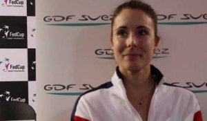 Fed Cup - Alizé Cornet : "Je me sens plus sereine"