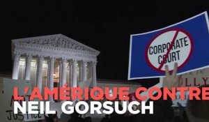Manifestation après la nomination de Neil Gorsuch à la Cour suprême américaine