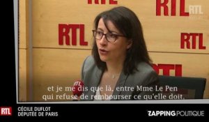 Zap Politique 09 février : Cécile Duflot tacle François Fillon, la déprime de Dominique Bussereau
