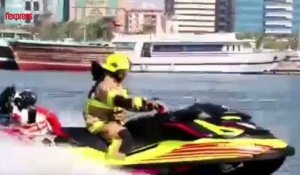 À Dubaï, les pompiers vont éteindre les incendies en jet-packs