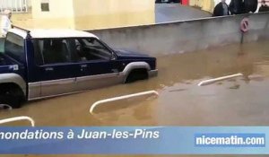 Inondations à Juan-les-Pins