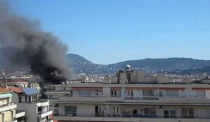 Violent feu d'appartement à Nice: 7 blessés dont un bébé