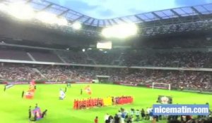 L'hymne du Barça conspué à l'Allianz Riviera