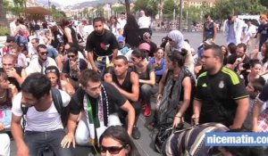 Rassemblement pro-palestinien à Nice malgré l'interdiction