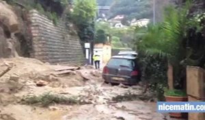 La piscine d'une villa menace de s'effondrer à Sainte-Agnès