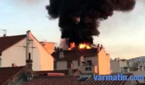 VIDEO. Un appartement détruit par les flammes à La Seyne