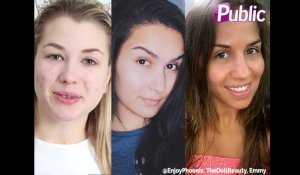 Vidéo : 10 Youtubeuses avec et sans maquillage