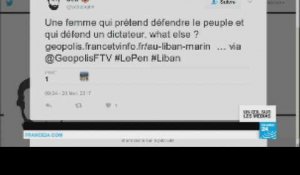 Marine Le Pen au Liban : en quête de stature internationale