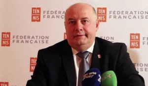 Tennis - FFT - Bernard Giudicelli : "Gagner des titres et miser sur Geoffrey Blancaneaux"