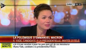 La Matinale : Rama Yade veut soumettre Emmanuel Macron à "un test pscyhologique"