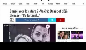 Blessée, Valérie Damidot lâche "Danse avec les stars"