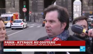Attaque au couteau au Louvre : l'assaillant a crié "Allah Akbar"