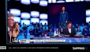 LGJ : Jean-Luc Lemoine révèle avoir un caleçon porte-bonheur (vidéo)