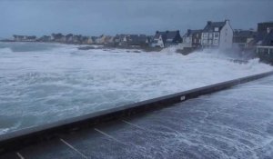 Tempête en Bretagne