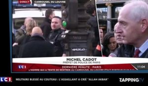 Militaire agressé au Louvre : l'assaillant armé a crié "Allah Abkar"  (vidéo)