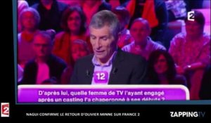 Olivier Minne bientôt de retour sur France 2 ? Nagui confirme  (vidéo)