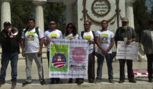 Mexique: Manifestation en marge de la visite de Tillerson