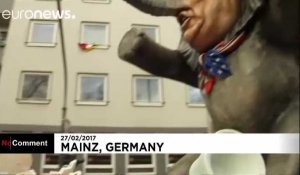 Carnaval en Allemagne : Trump et Erdogan tournés en dérision