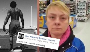 Un étudiant filme sa filature par le staff d'un supermarché qui le prend pour un voleur parce que noir