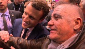 Macron réagit à l'affaire Fillon au salon de l'agriculture