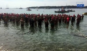190 participants à la traversée entre les îles Lérins à la nage à Cannes