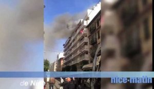 Un feu d'appartement rapidement maîtrisé dans le centre de Nice