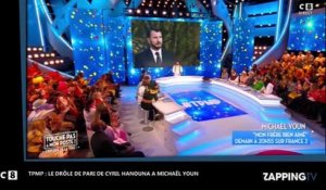 Cyril Hanouna - TPMP : son drôle de pari avec Michaël Youn (vidéo)