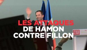 Hamon : Fillon est "indigne" de la fonction de président 