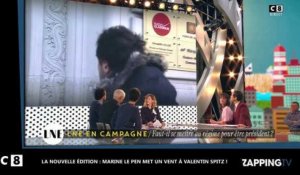 La Nouvelle Édition : Marine Le Pen met un vent à un journaliste