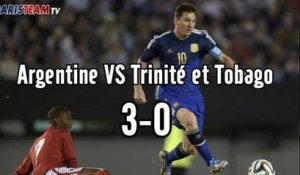 Argentine - Trinidad-et-Tobago 3-0 : résumé highlights