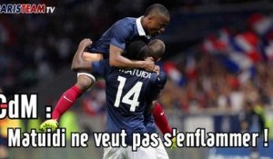 CdM : Matuidi ne veut pas s'enflammer !