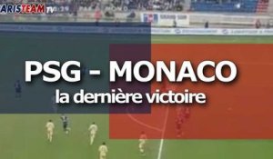 PSG-Monaco, la dernière victoire