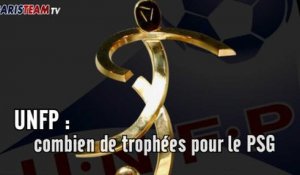 UNFP : combien de trophées pour le PSG