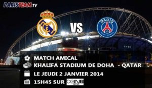 Présentation de Real Madrid - PSG