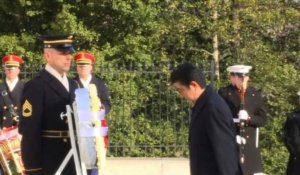 Le premier ministre japonais en visite à Washington